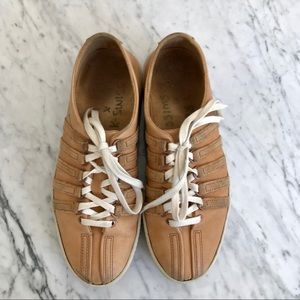 Billy Reid Kswiss Arlington Tan Natural Sneaker